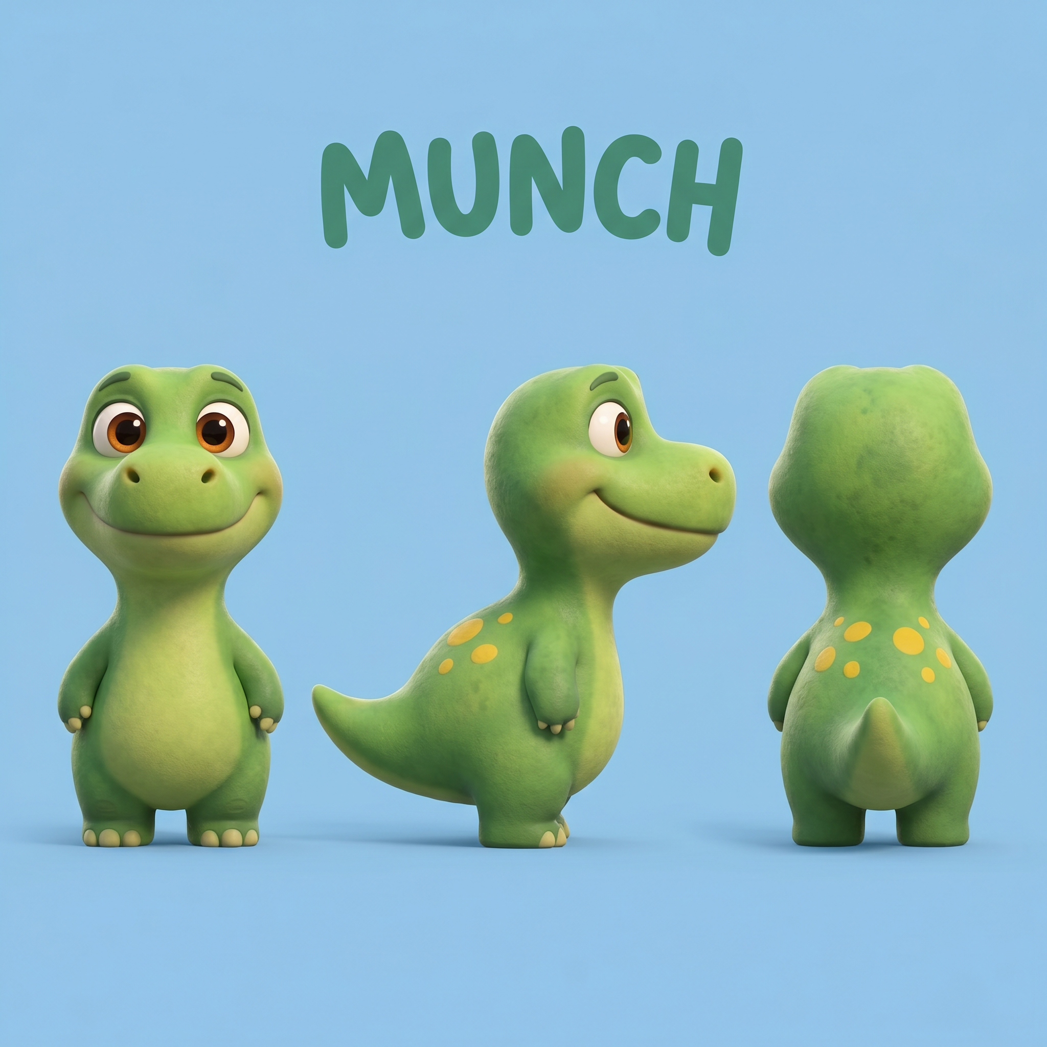 Dino Munch character guide